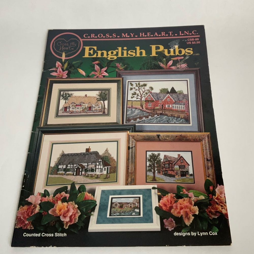 Cross My Heart 'English Pubs' Counted Cross Stitch Pattern